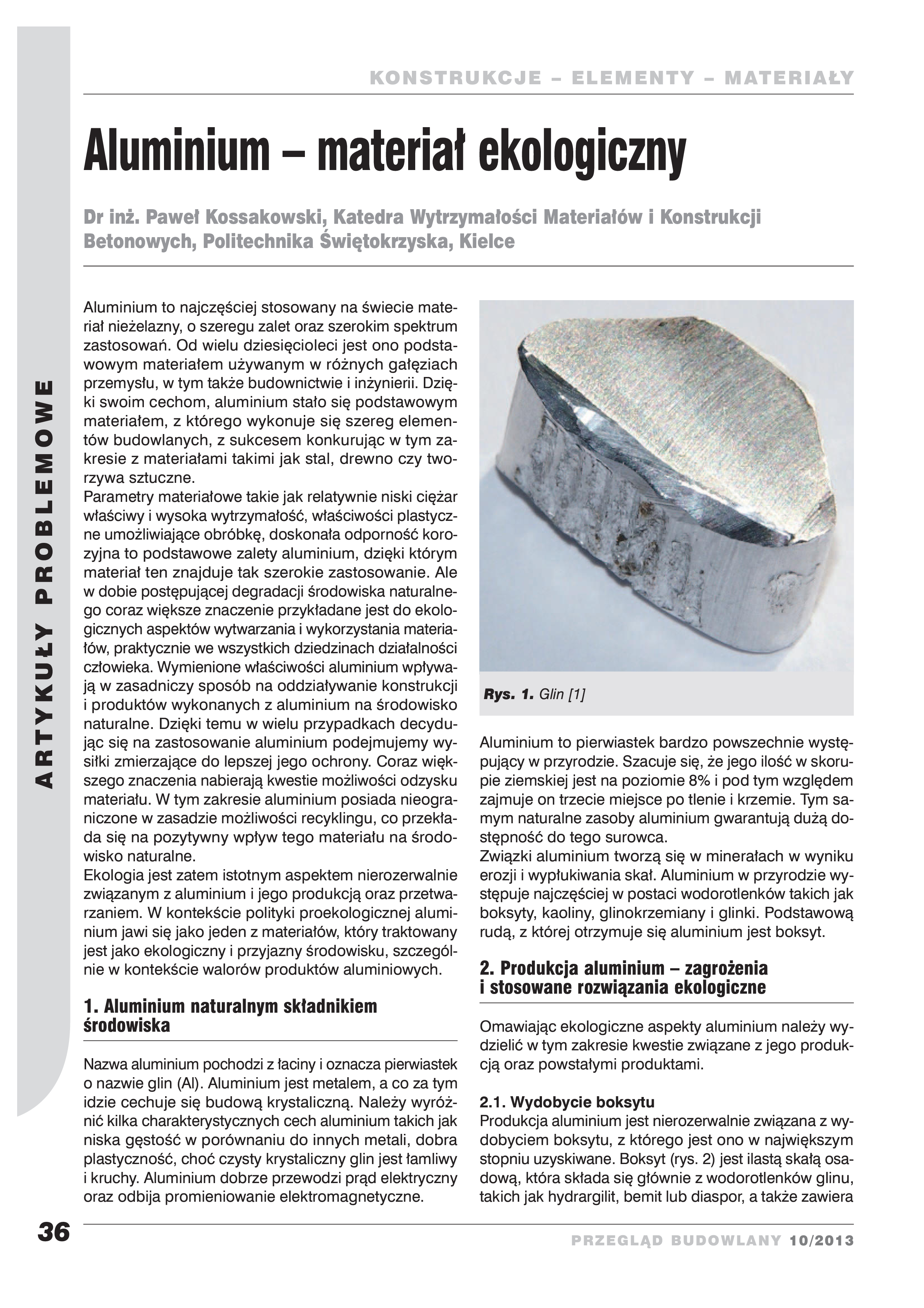 Aluminium materiał ekologiczny Kossakowski1.png